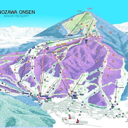 נוזאווה אונסן Lodge Nagano מראה חיצוני תמונה